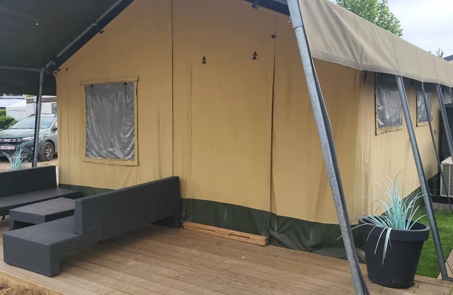 Glamping tent