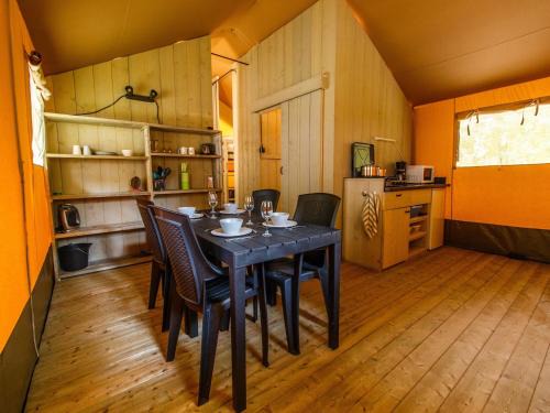 Glamping Tent in Netherlands with Terrace, cleaning included