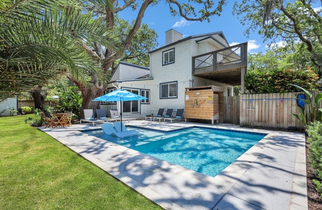 Goin' Coastal! Completely Renovated East Beach Home | New Heated Pool!
