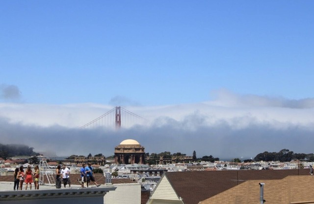 Golden Gate Bridge View and Close to Union St. Restaurants/Bars/Shops