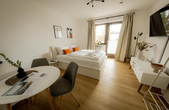 !GoldPath! Passau - Spitalhof I Modern I WLAN I Küche I Balkon I SmartTV mit Wipu