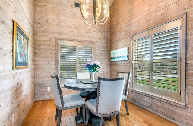 Golf course home beautifully designed with stunning sunsets!