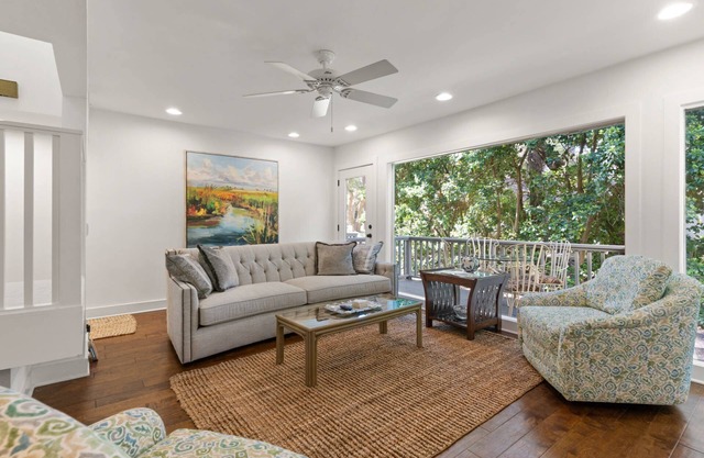 Golf Course | Kids Bunk Closet | Deck | 2 Balconies | Natural Light | Full Kitchen | King Beds