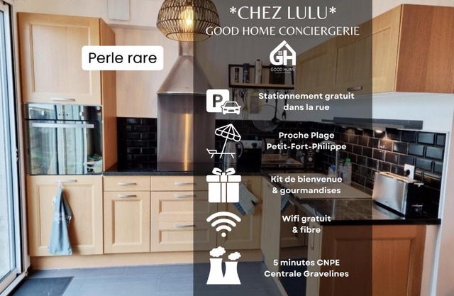 GOOD HOME Chez Lulu, plage & centrale