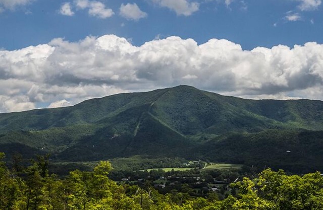 A estrenar 1 dormitorio Chalet Vistas Killer Mountain Sólo 25ft Desde GSMNP Boundry W /