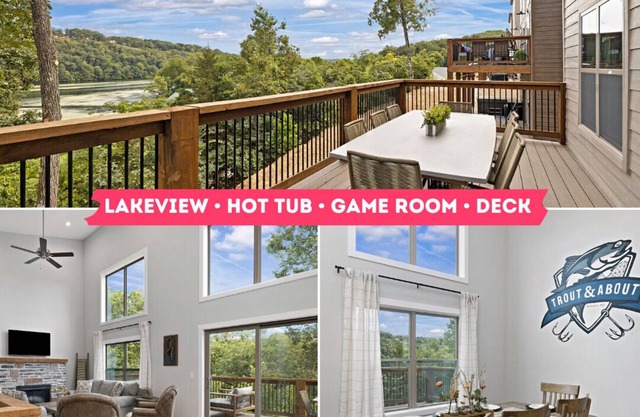 Gorgeous Lake Cabin | Game Room | Deck | Hot Tub