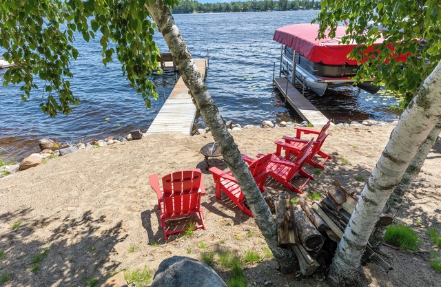 Gorgeous private lake lot on Upper Gull for the perfect summer cabin getaway.