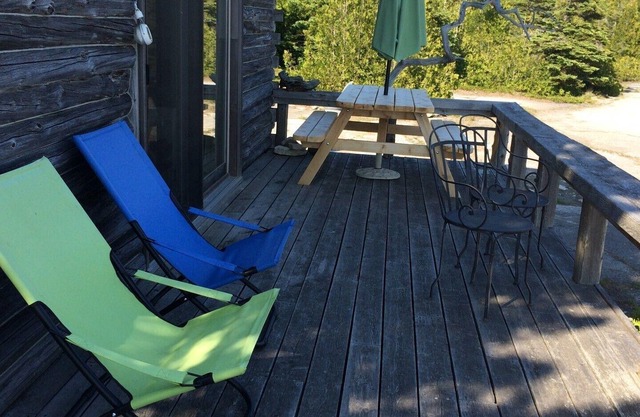 Gorgeous Waterfront Log Cabin off-grid paradise pet friendly