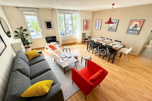 Grand appartement Cosy - Terrasse - 50m de l’océan