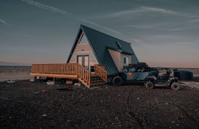 Grand Canyon A-Frame Hot tub & Sauna