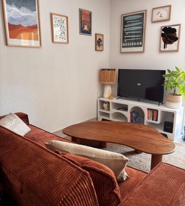 Grand duplex 2 chambres au calme-ocean-lac-nature