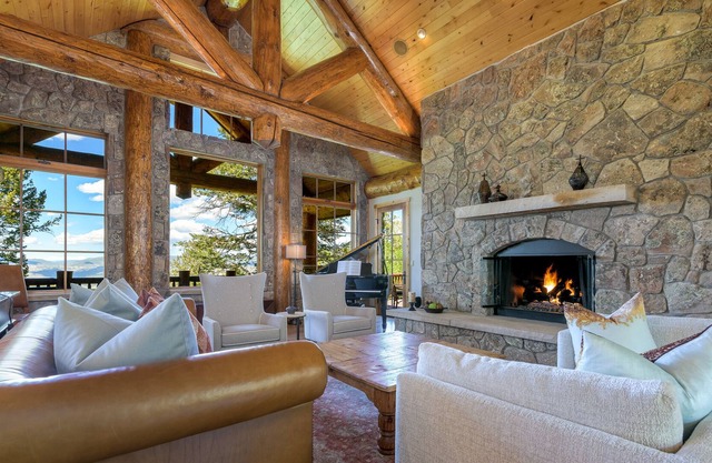Grand Mountain Estate by InvitedHome | Luxe Interior, Panoramic Views, Hot Tub