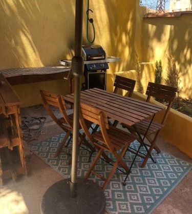 Grand T2 climatisé avec jardin et spa