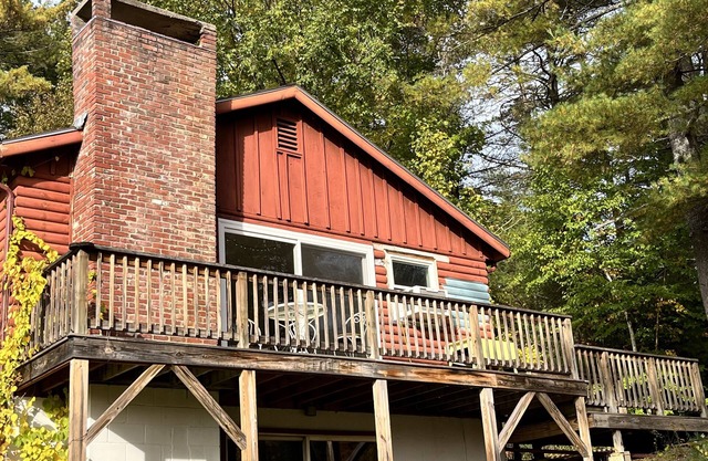 Grandmas Cottage on the River and the Rail Trail in Wolfeboro