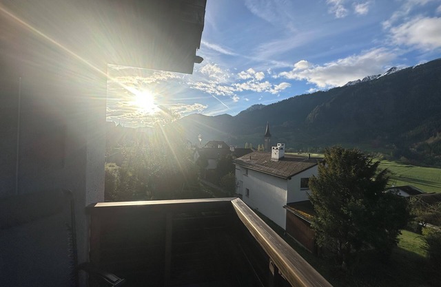 Great apartment 4 km from the Laax/Flims ski area, right next to the golf course