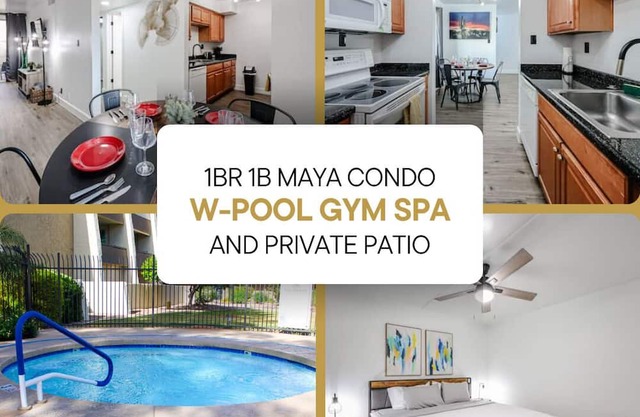 Charm FULL 1BR/1B in Old Town Walk to Mall & Bars w/h Pool & Grill!