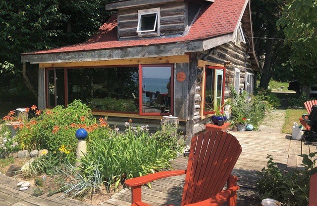 Esplendor de los Grandes Lagos! - Exclusiva cabaña de madera frente al lago del lago Michigan