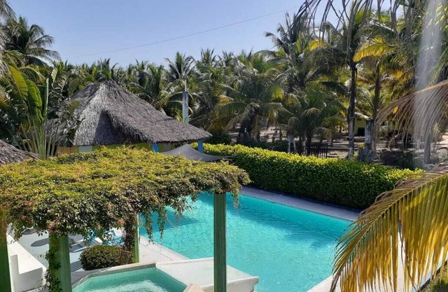 Gran casa de vacaciones en Monterrico