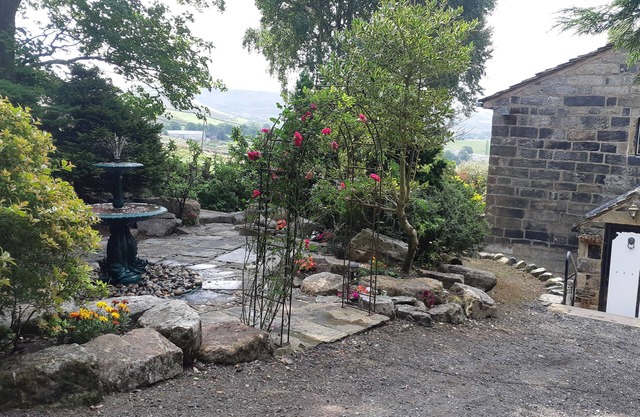 Greave farm house Todmorden west yorkshire
