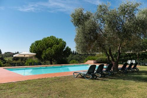 Green Hill Apartment In Tuscan Countryside