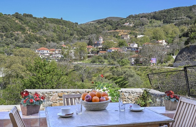 Green Oasis in tranquil village