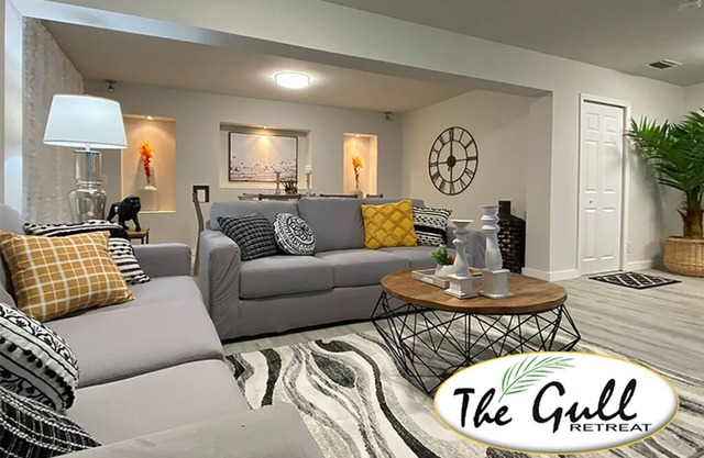 GULL RETREAT.★★★★★ 10. NEAR BEACHES / PGA / DOWNTOWN / ROGER DEAN STADIUM