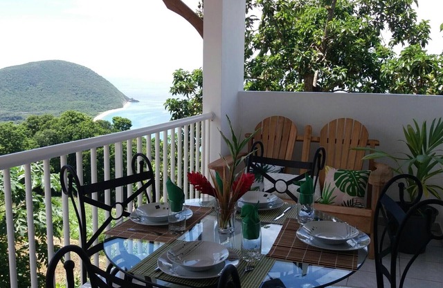 L'Escale Panoramik una vista impresionante de Grand Anse