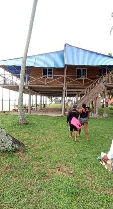 Habitacion privada frente al mar de las aguas de Guna Yala Icodub