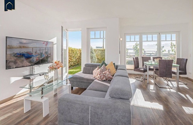 Haffblick - Fantastic vacation apartment with an exceptional view of the lagoon