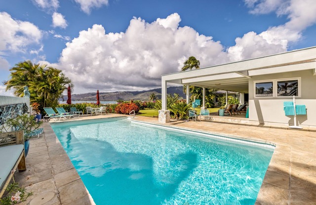 Hale Ola: Luxe Home w/ Heated Pool, AC & Ocean Views