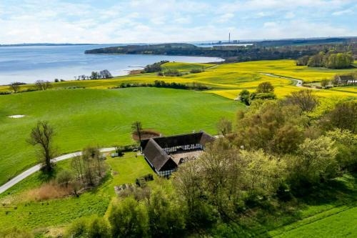 Half-Timbered Farm With Sea View At Kaløvig