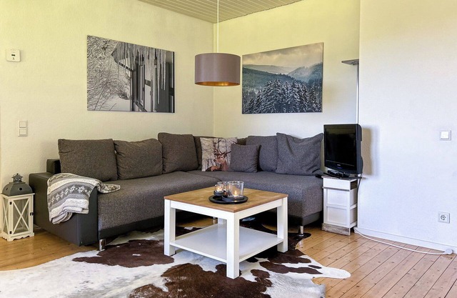 Half-timbered house, magnificent view, directly on the Rothaarsteig, near Winterberg