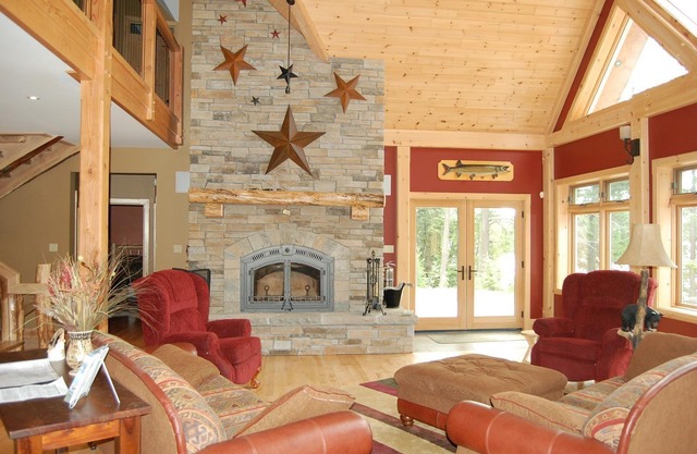 Haliburton, Ontario - Gran cabaña ejecutiva, lago Kennisis