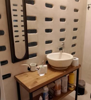 Handmade semi basement