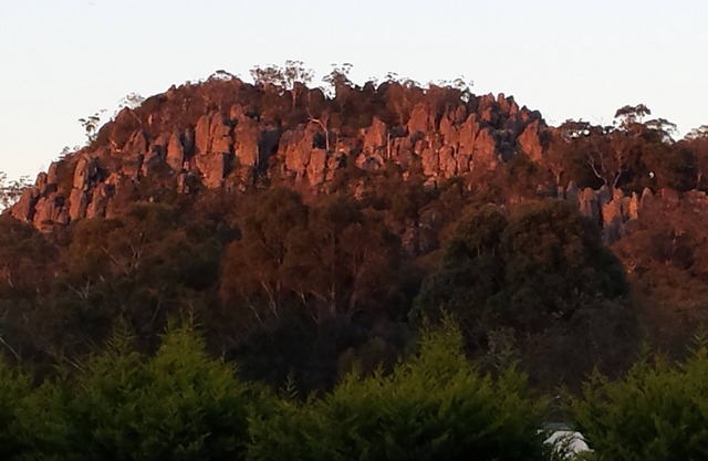 Hanging Rock, Bodegas, Woodend, Country Getaway, Bed and Breakfast.