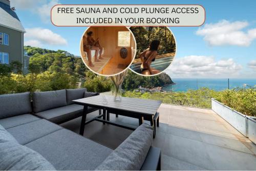 Harbour Tide, Inviting 3 BR Apt, Large Terrace and Sea View, Parking