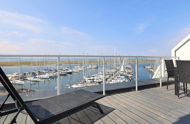 Harbour view apartment in Wendtorf