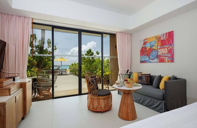Hard Rock Maldives – Twin Bed Beach Studio with Ocean Access