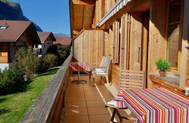 Apartamento Haus Lohnerblick en Kandersteg - 4 personas, 2 dormitorios