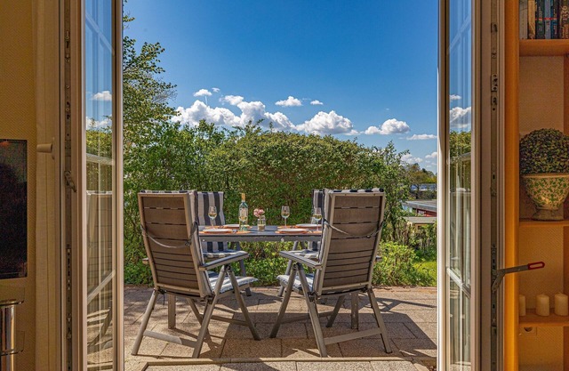Haus Sonnenschein - Dachterrasse, Schleiblick, Terrasse Garten, Kamin, Dusche