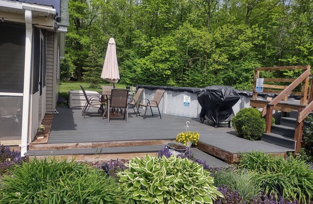 Haven Woods, quiet country home, 36 acres of comfort and solitude