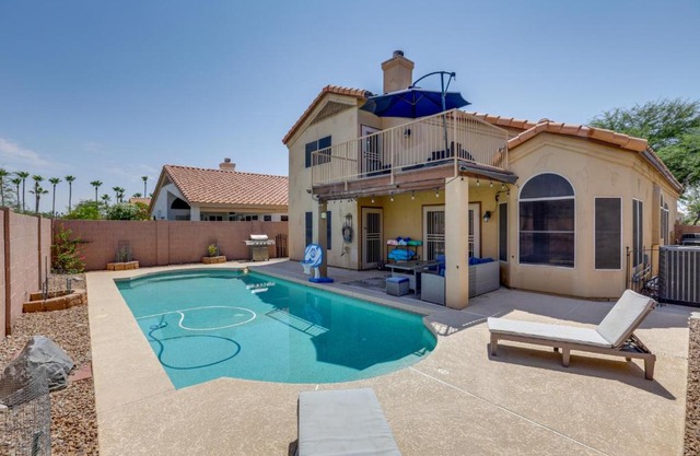 Heated Pool and Lake Views Goodyear Getaway