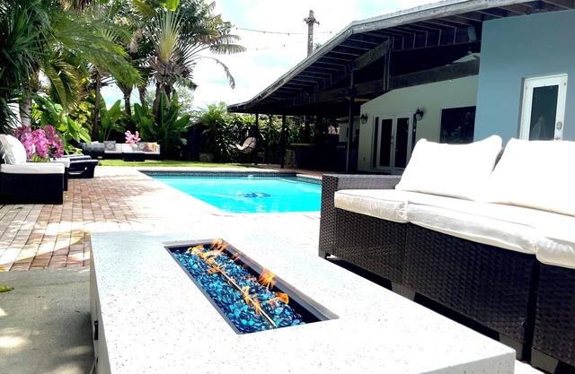heated pool