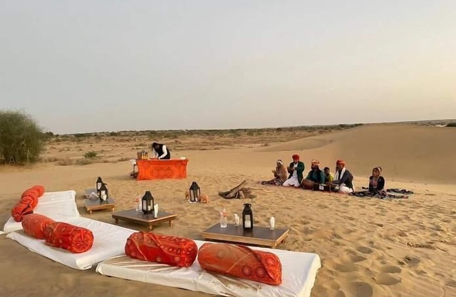 Heaven in desert