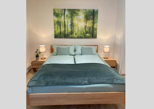 Hecht Ferienvermietung - Fewo Turmfalke 2-Zimmer-Appartement mit Sauna und Schwimmbad