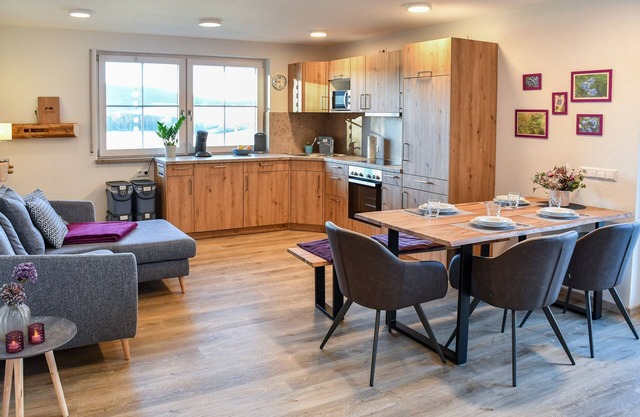 Heidelbeere, 69qm, barrierefrei, große Terrasse, 2 Schlafzimmer, max. 6 Personen