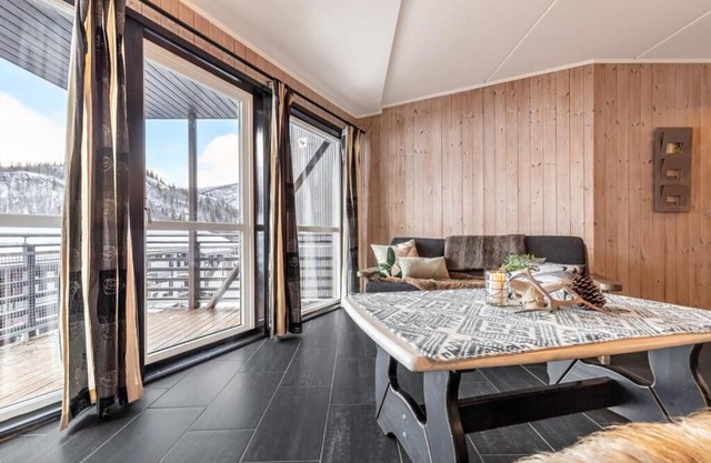 Hemsedal-leilighet med 3 soverom, 2 bad og badstue