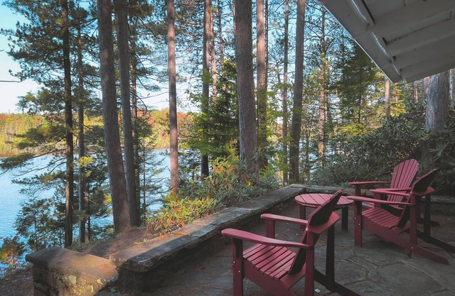 Cabaña de madera-Baño en la habitacion-Romántico-Vista al Lago-Hermits Hut