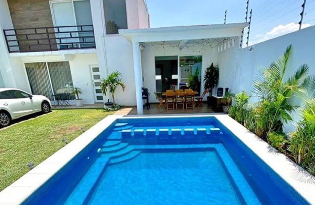 Casa con Alberca climatizada en Cuautla, Morelos