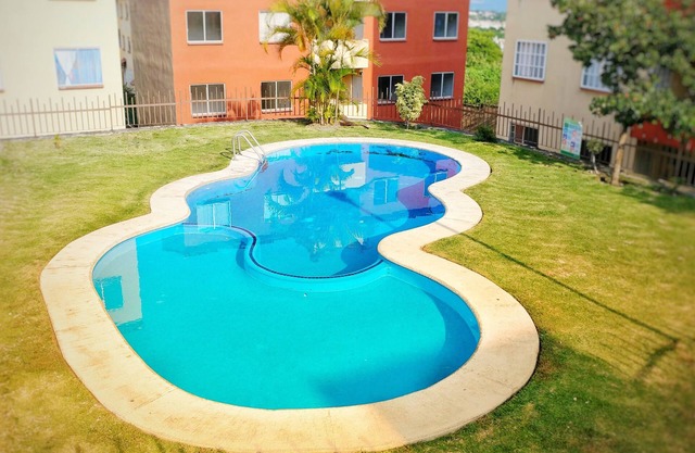 Hermoso departamento con alberca en temixco morelos, punta verde